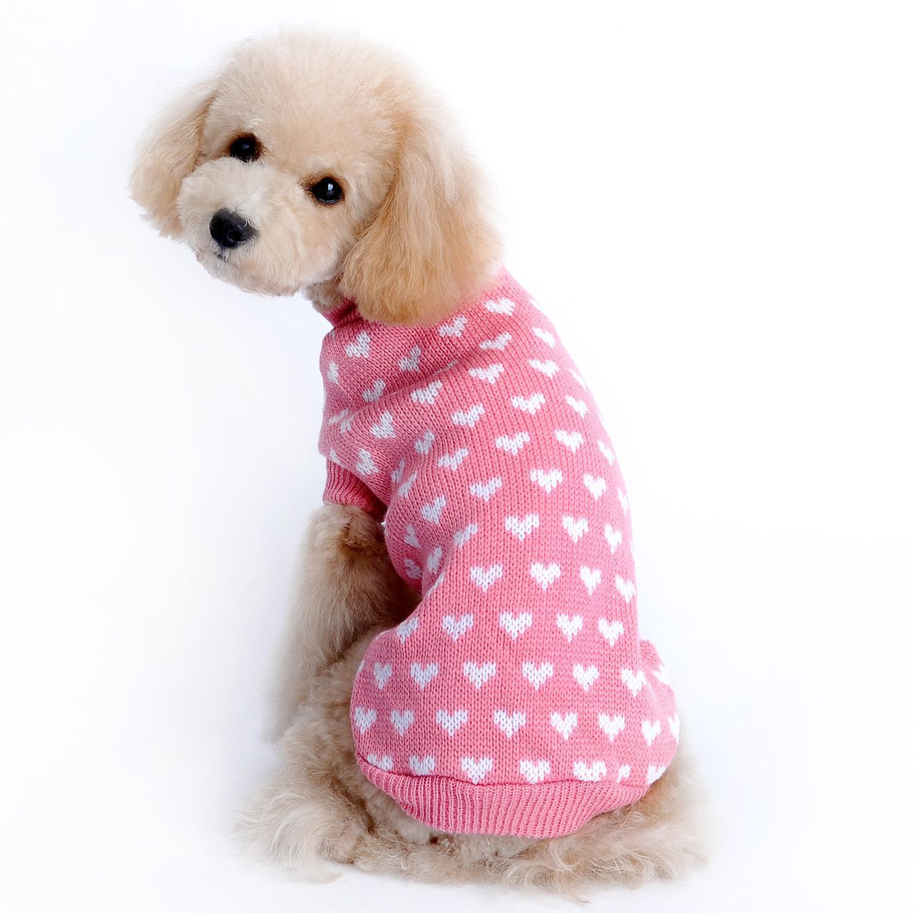 Knitted Heart Sweater