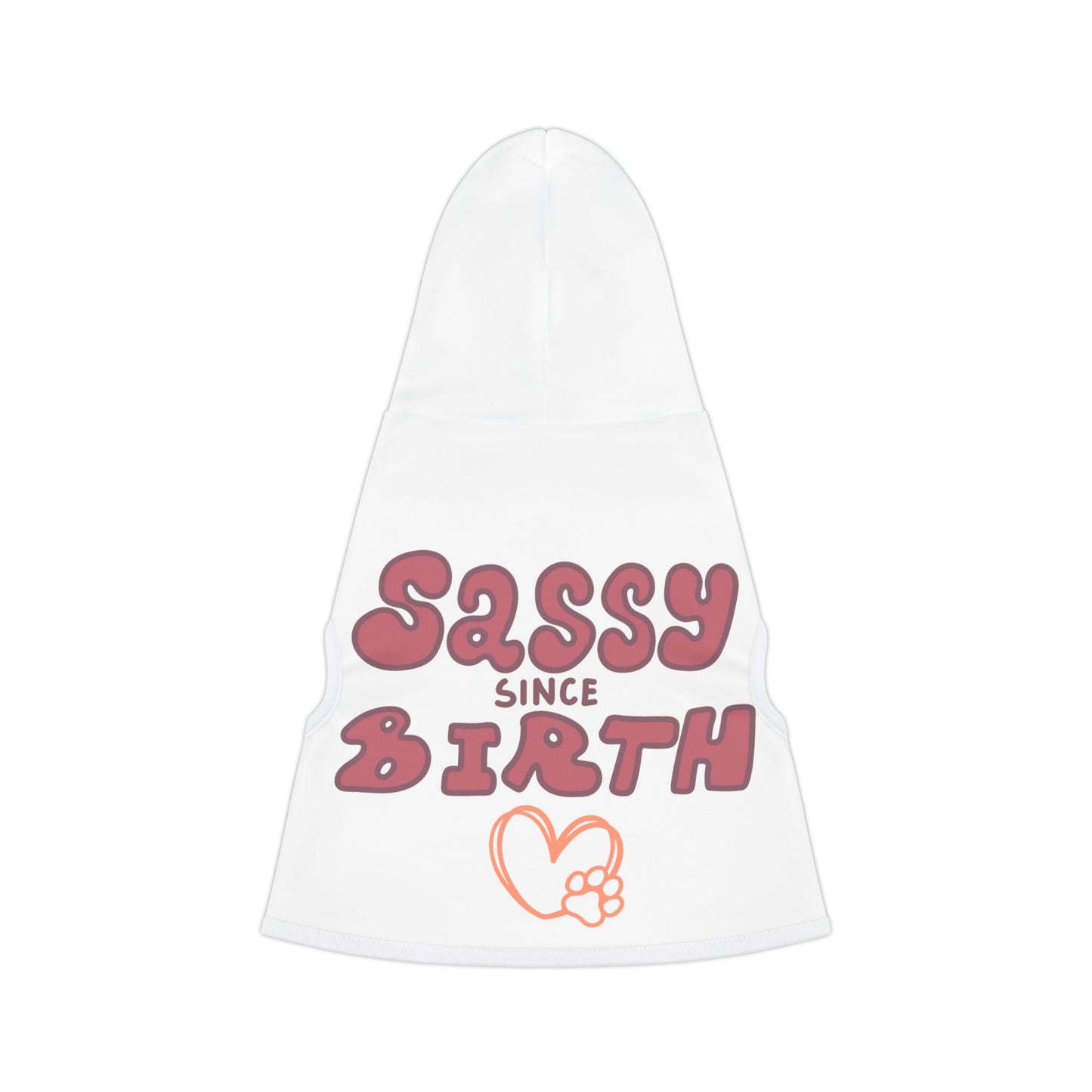 Sassy Since Birth Pet Hoodie