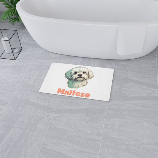 Maltese Pet Mat - Pink