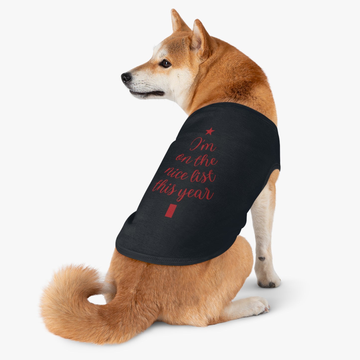 Nice List Christmas Dog T-Shirt